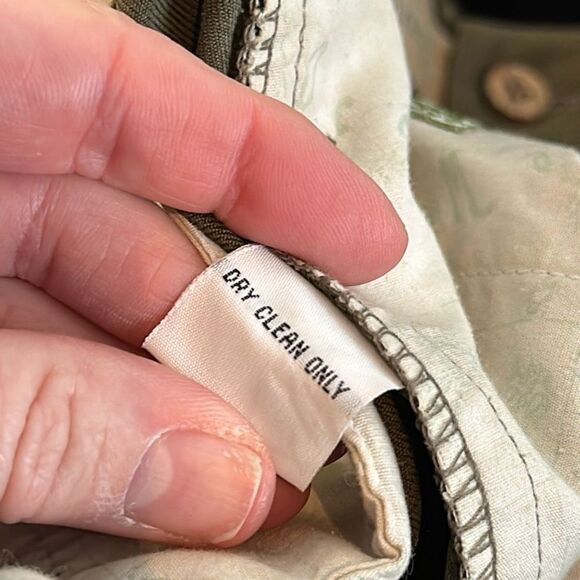 Vintage Tommy Bahama 100% Silk Pants Green Slacks Trouser Relax Size 42 Men - Picture 8 of 8